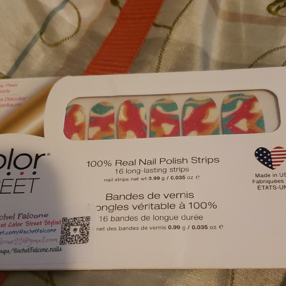 Color Street Red and Blue Party Supplies